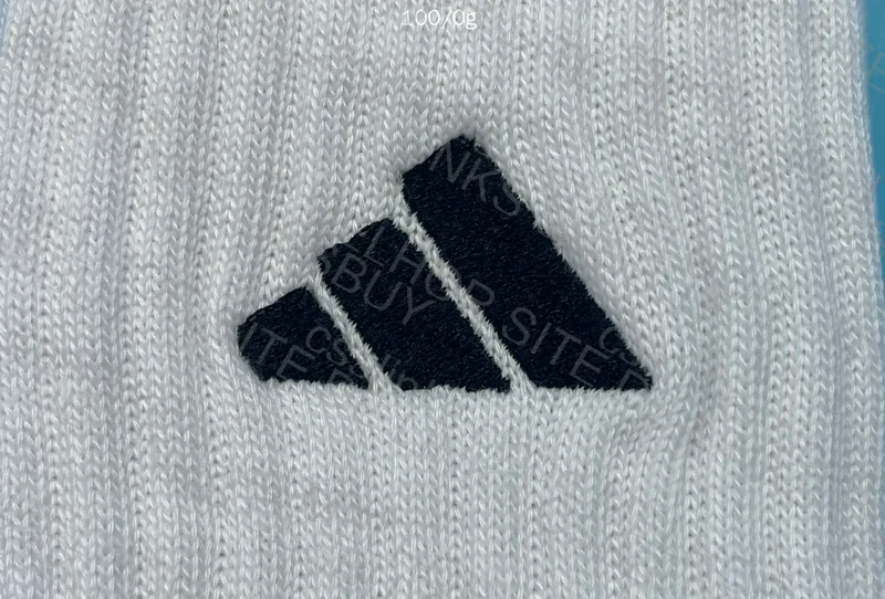 Adidas Logo Embroidered Socks 4
