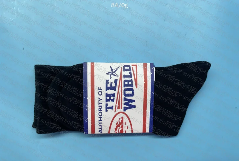 Corteiz White and Black Socks 5