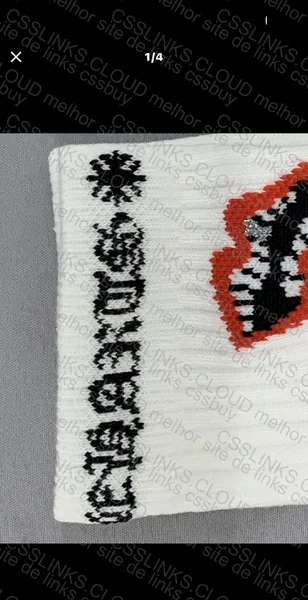 Meia da chrome hearts 4