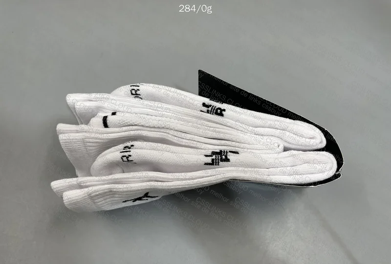 White Jordan Sock 2