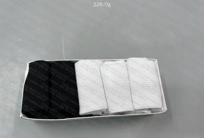 White and Black Nike Socks 2
