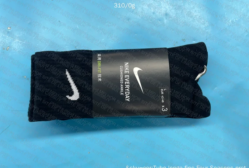 Black Nike Long Socks