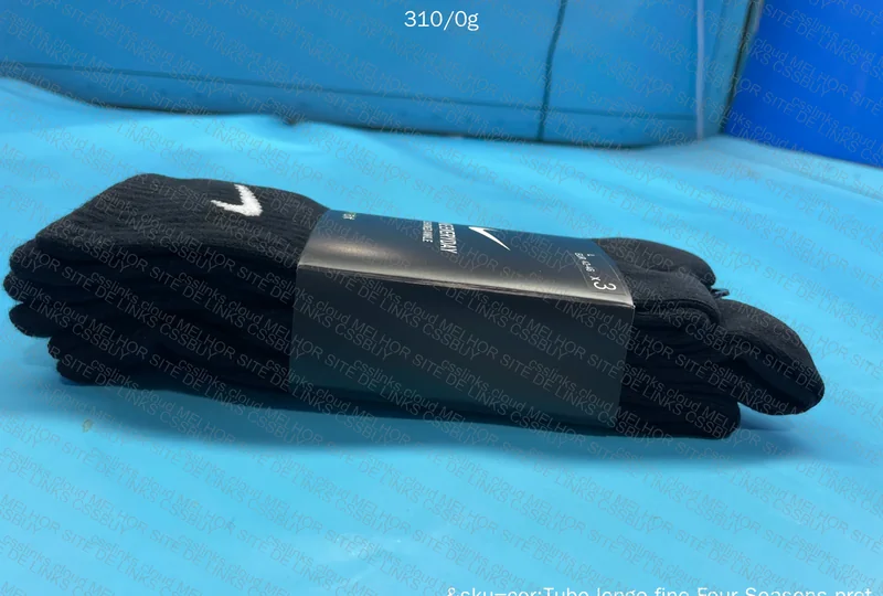 Black Nike Long Socks 3