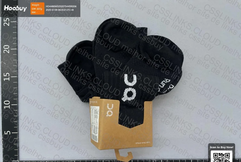 ON 3 Pairs Black Socks