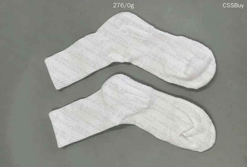 Basic High Socks (2 White and 2 Black Pairs) 2