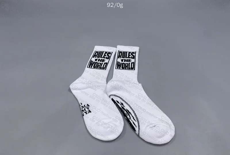 Corteiz Rules the World Socks 2