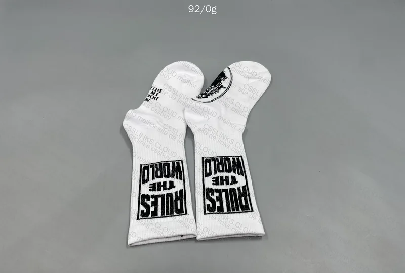 Corteiz Rules the World Socks 3
