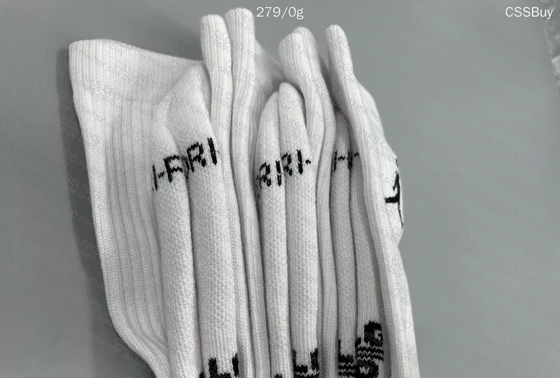 Jordan Socks (White and Black) 3