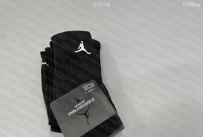 Jordan Socks (White and Black) 8
