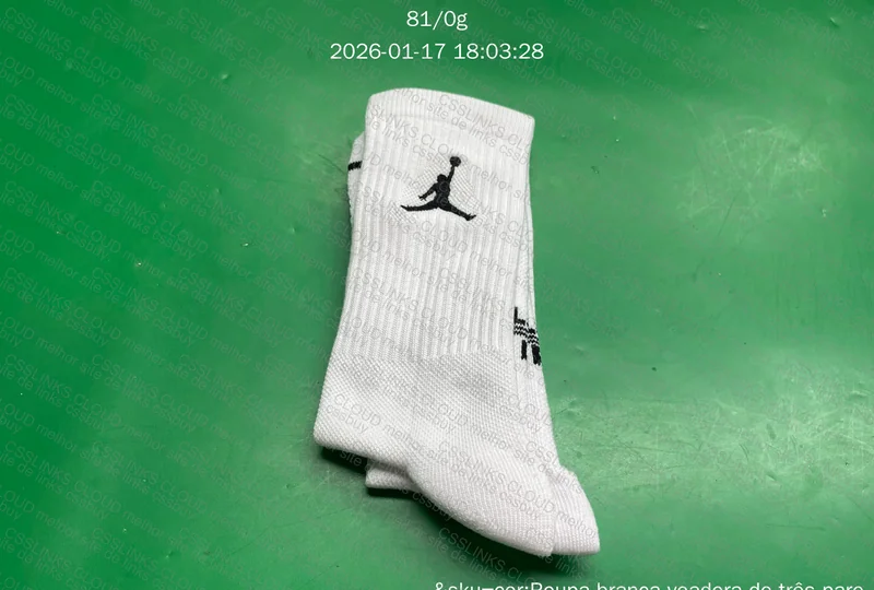 Meias Jordan (Preto + Branco) 4