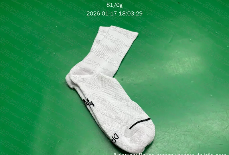 Meias Jordan (Preto + Branco) 6