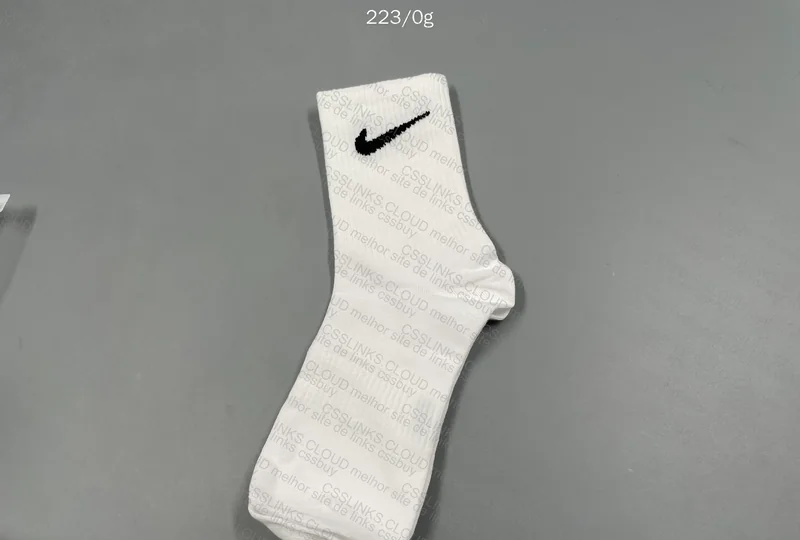 Nike White Long Tube Socks