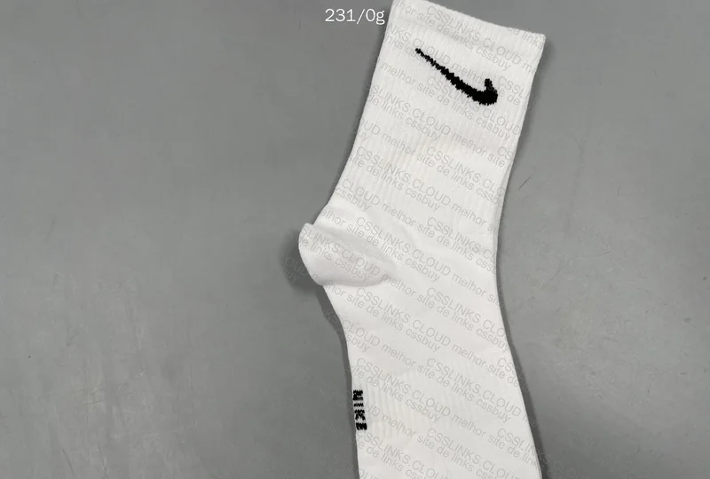 Nike Black and White Socks