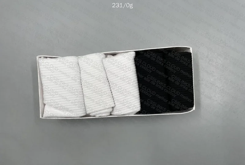Nike Black and White Socks 3