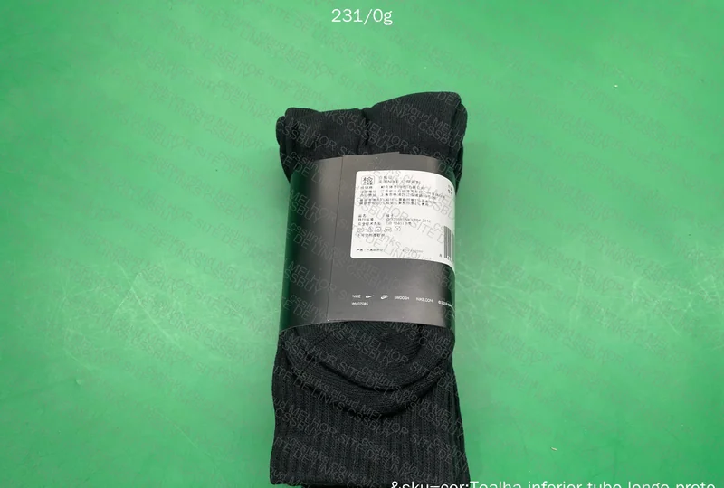 Black Mid-Calf Nike Socks