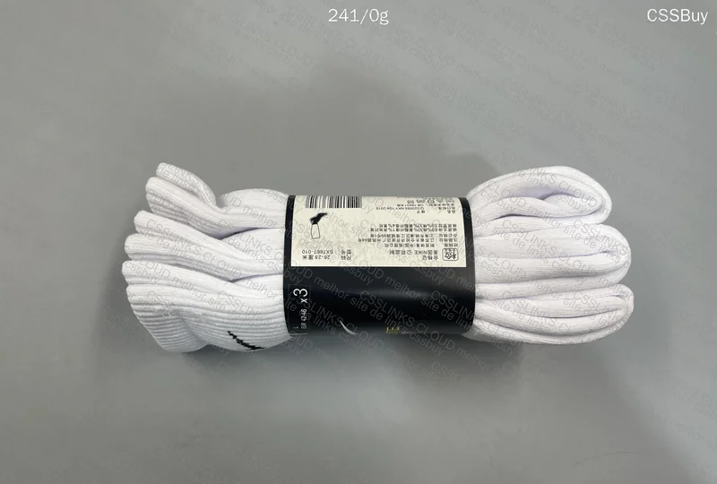 White Nike Socks