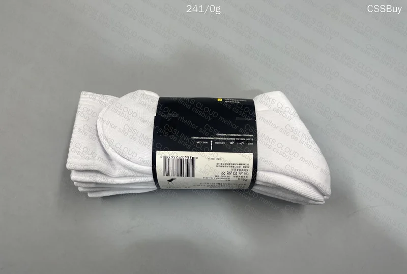 White Nike Socks 3