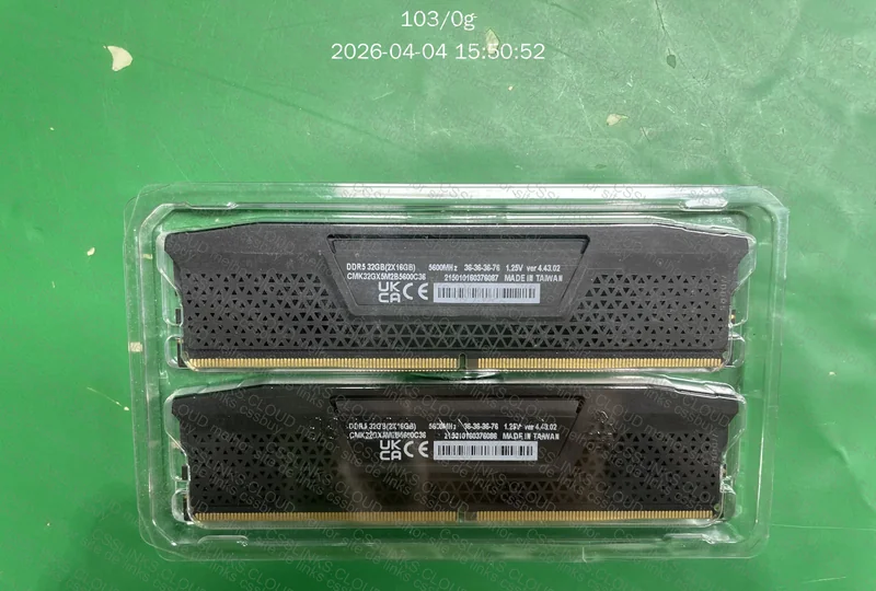 Memória RAM Corsair Vengeance, 32GB (2x16GB), 5600MHz, DDR5 4