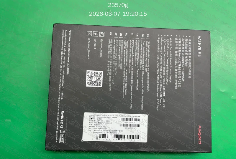 Memória Ram Juhor 16GBx2 6800mhz CL34 2