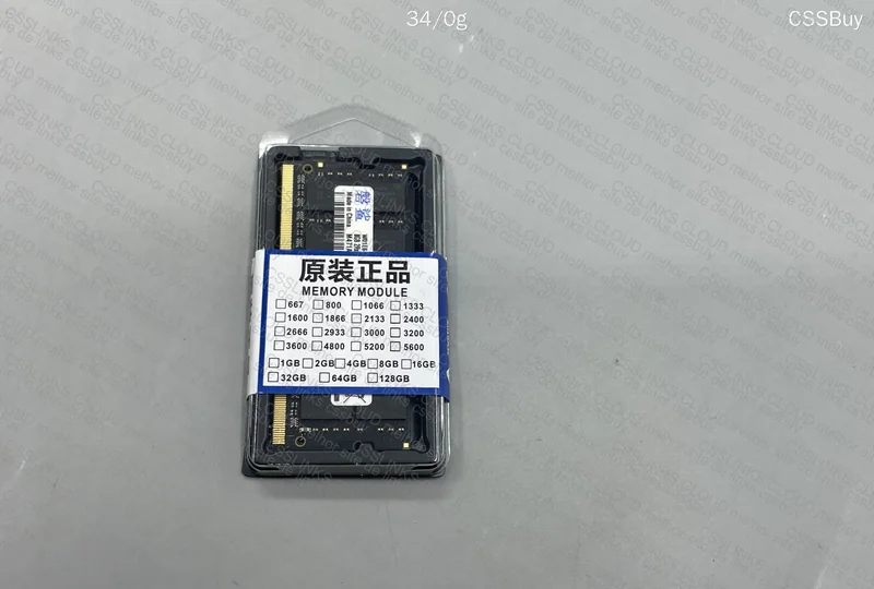 Notebook RAM