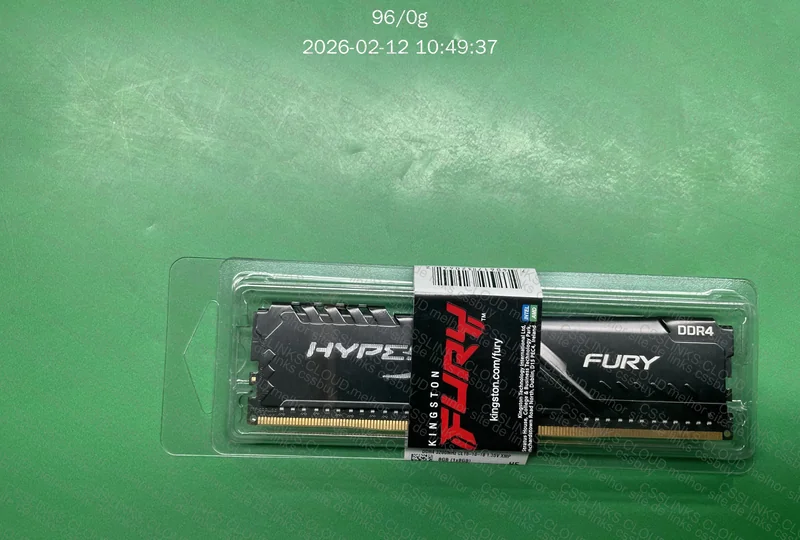MEMÓRIAS RAM 2x8gb KINGSTOM 3200mhz 3