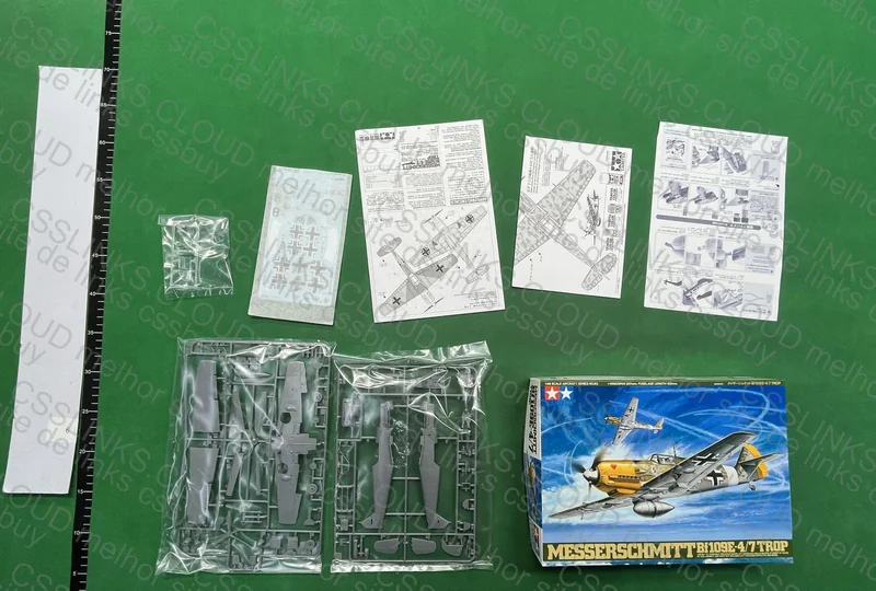 Messerschmitt Bf109E-4/7 Trop Tamiya 1/48 3
