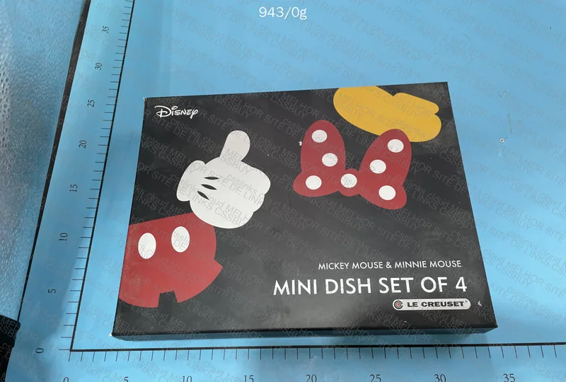 Mini Dish Set of 4 - Mickey & Minnie Le Creuset