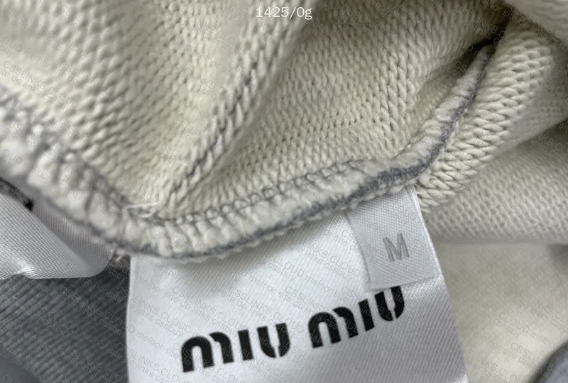 MIU MIU ZIP UP HOODIE LOGO 5