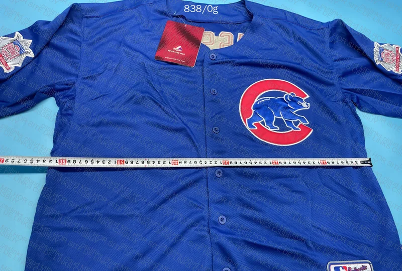MLB Jersey - Dodgers, Cubs (Blind Box) Brinquedo tipo Lego 2x 3