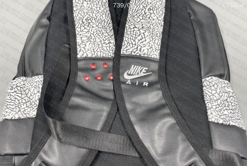 Black AJ3 Backpack 5
