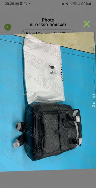 Coach Backpack