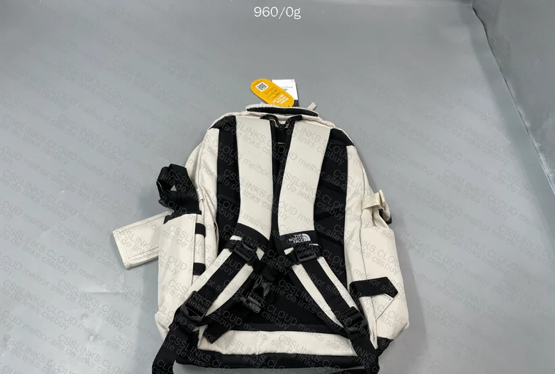 Cream White TNF Backpack 3