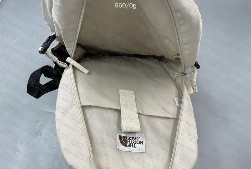 Cream White TNF Backpack 5