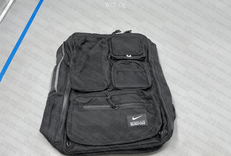 Backpack and Crocs 7