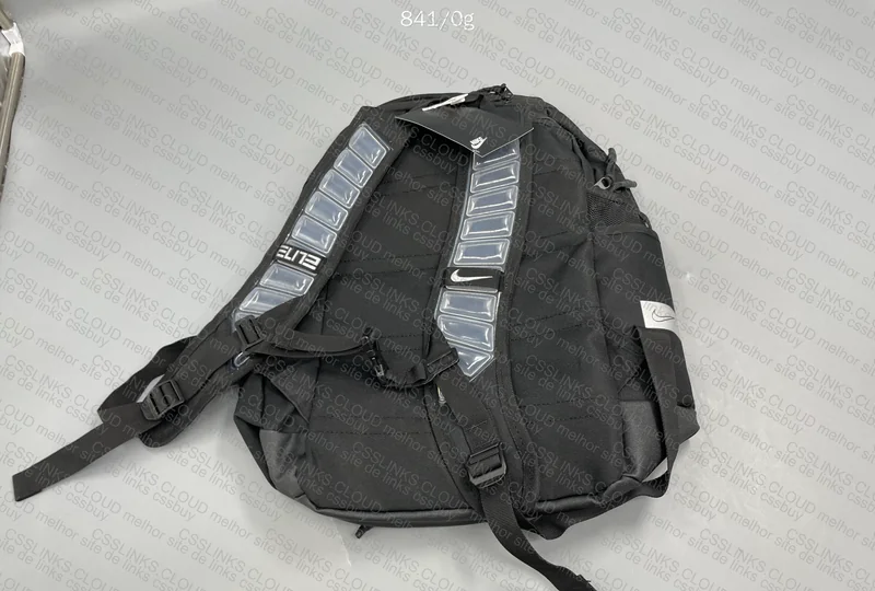 Nike Elite Pro Backpack, Nike Shorts (Black and White) 4