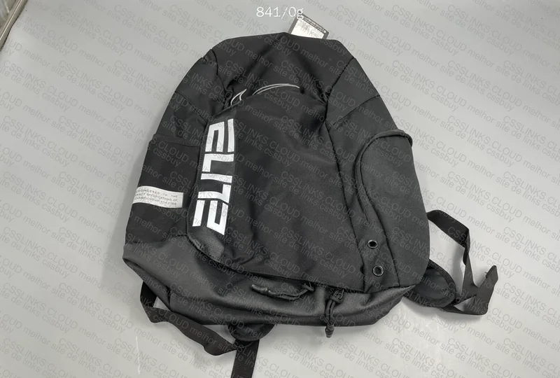 Nike Elite Pro Backpack, Nike Shorts (Black and White) 6