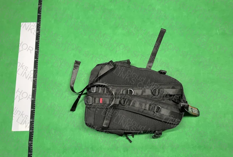 Supreme Backpack, Louis Vuitton Belt, Chrome Hearts Cap and Corteiz Beanie