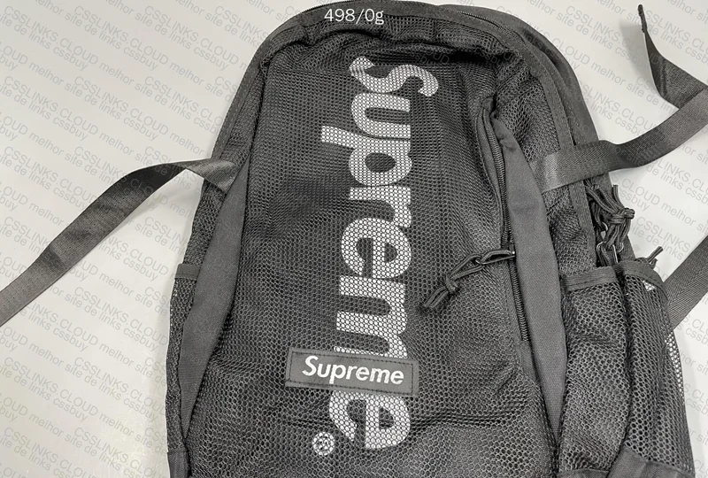 Supreme Black Backpack 2