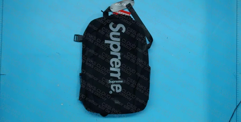 Supreme Black Backpack