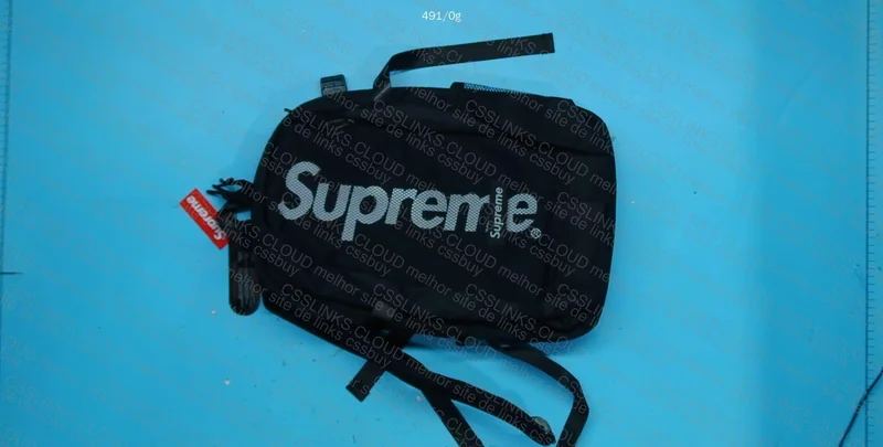 Supreme Black Backpack 3