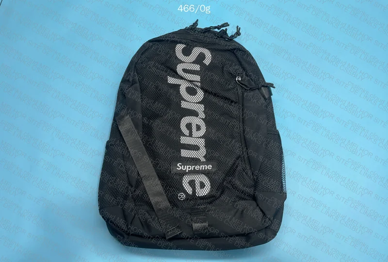 Supreme Black Backpack