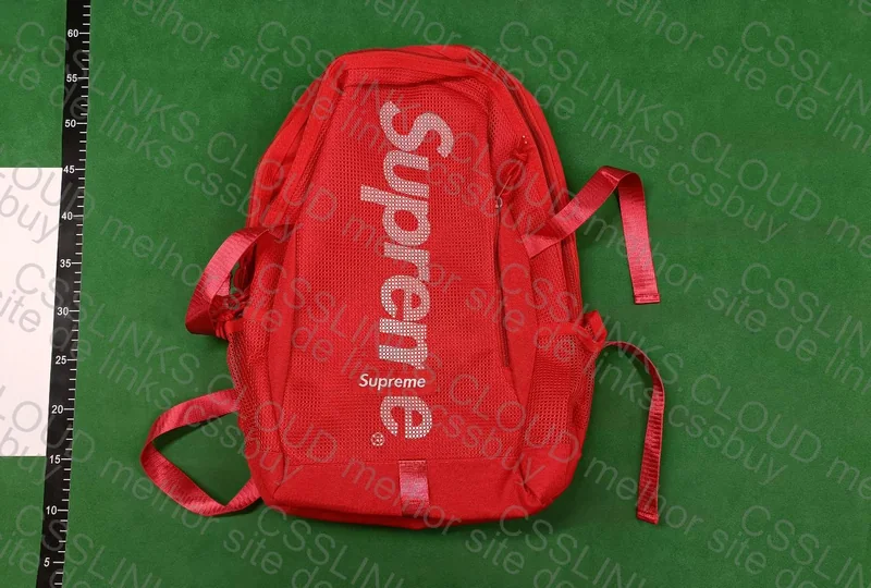Supreme Black Backpack + Supreme Red Backpack + Burberry Reversible Belt + Calvin Klein Underwear 3