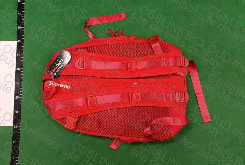 Supreme Black Backpack + Supreme Red Backpack + Burberry Reversible Belt + Calvin Klein Underwear 4