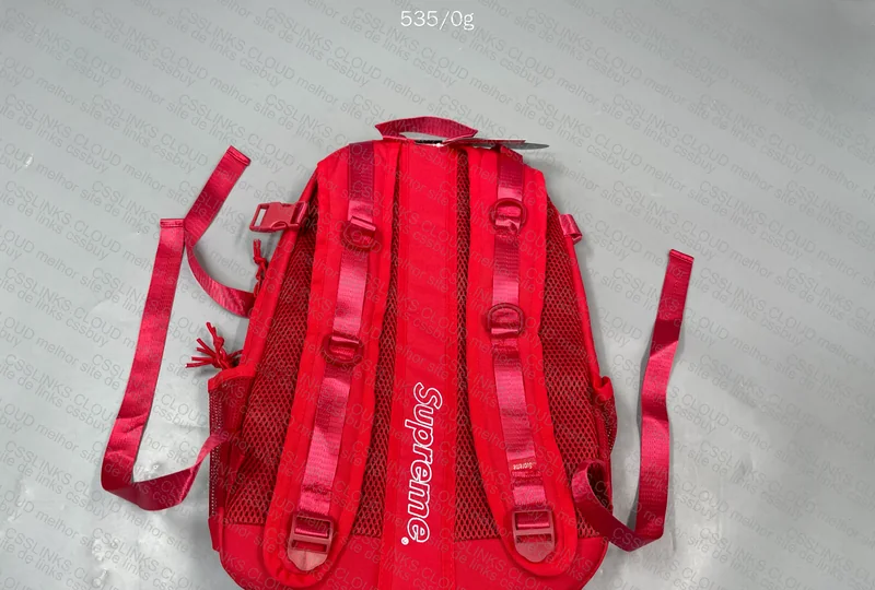 Supreme (SS20) Red Backpack 2