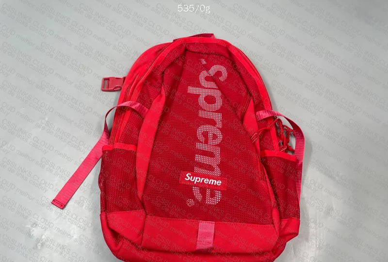Supreme (SS20) Red Backpack 3