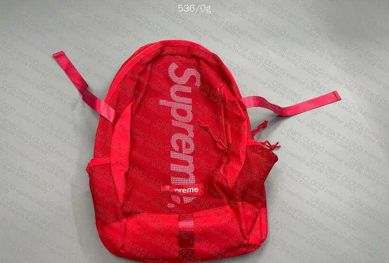 Supreme (SS20) Red Backpack 2