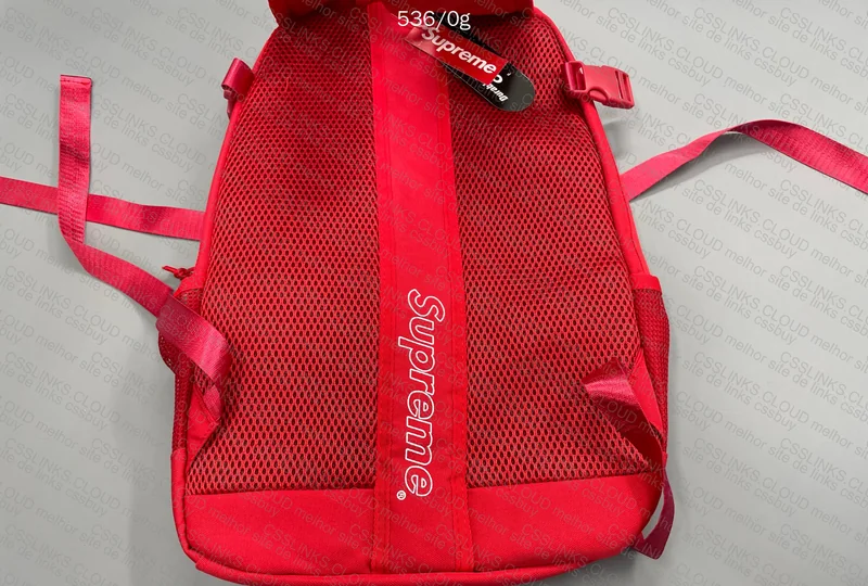 Supreme (SS20) Red Backpack 3