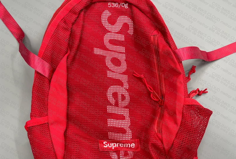 Supreme (SS20) Red Backpack 4
