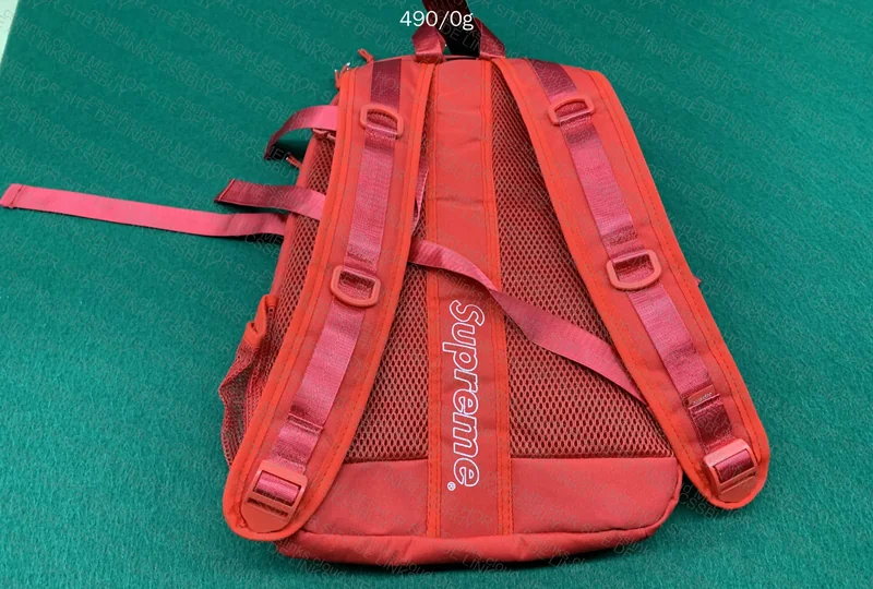 Supreme Red Backpack 3