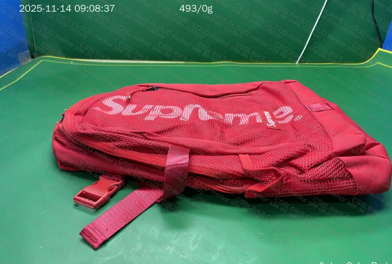 Supreme Red Backpack 3